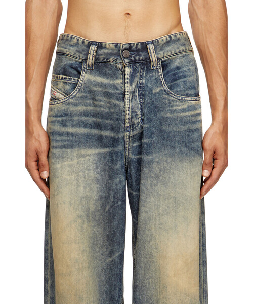 DIESEL（ディーゼル）の「メンズ オーバーサイズデニムパンツ RELAXED 1997 D-ENIM-M（デニムパンツ・メンズ・ライトインディゴブルー・34inch/32inch/30inch/28inch/26inch）」の2枚目の写真