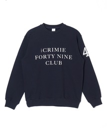 新品 CRIMIE ロゴ スウェット クライミー CRIMIE クライミー EMBLEM LOGO CREW NECK SWEAT