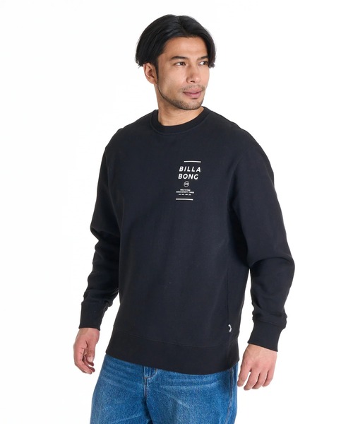 BILLABONG（ビラボン）の「BILLABONG メンズ SUN BLOCK トレーナー 【REGULAR FIT】【2025年秋冬モデル】/ビラボンバックプリントプルオーバースウェットトレーナー（スウェット・メンズ・グリーン/オフホワイト/ブラック・X-LARGE/MEDIUM/LARGE）」の9枚目の写真