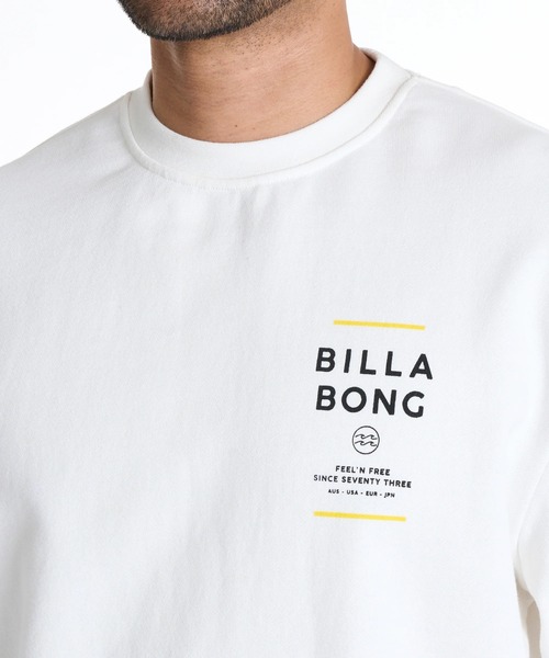 BILLABONG（ビラボン）の「BILLABONG メンズ SUN BLOCK トレーナー 【REGULAR FIT】【2025年秋冬モデル】/ビラボンバックプリントプルオーバースウェットトレーナー（スウェット・メンズ・グリーン/オフホワイト/ブラック・X-LARGE/MEDIUM/LARGE）」の5枚目の写真