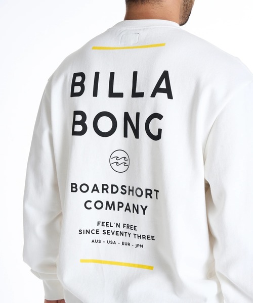 BILLABONG（ビラボン）の「BILLABONG メンズ SUN BLOCK トレーナー 【REGULAR FIT】【2025年秋冬モデル】/ビラボンバックプリントプルオーバースウェットトレーナー（スウェット・メンズ・グリーン/オフホワイト/ブラック・X-LARGE/MEDIUM/LARGE）」の6枚目の写真