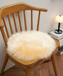 journal standard Furniture （ジャーナルスタンダードファニチャー）の「SHEEPSKIN SEAT PAD　シープスキン シートパッド 35×35cm（ラグ/マット）」