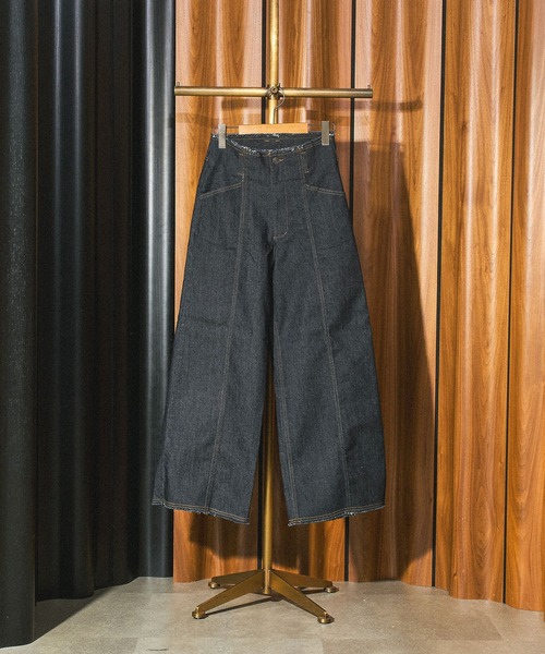 ROSE BUD（ローズバッド）の「WIDE DENIM PANTS（デニムパンツ）」 - WEAR