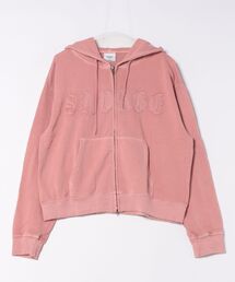 パーカー（ピンク/桃色系・ワンポイント）ファッション通販