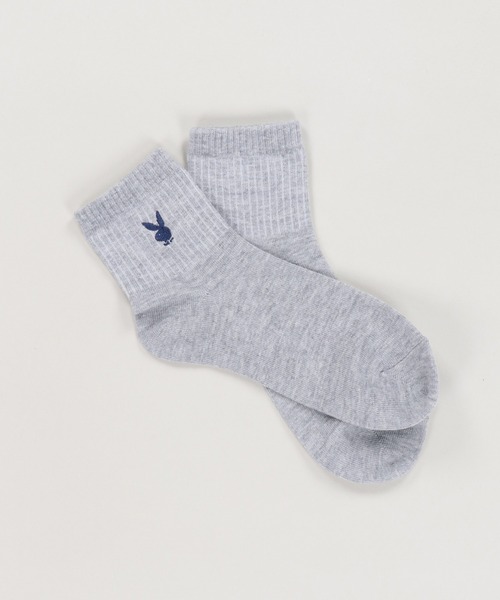 PLAYBOY(プレイボーイ)の「毎日使える♪3足セット!!【PLAYBOY/プレイボーイ】ソックス/3足組(ソックス/靴下・レディース・その他・ONESIZE)」の4枚目の写真