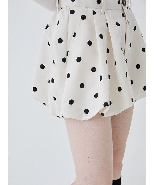 SORIN（ソリン　）の「Balloon Short Pants/バルーンショートパンツ（その他パンツ・レディース・ベージュ/ドット・38）」の7枚目の写真