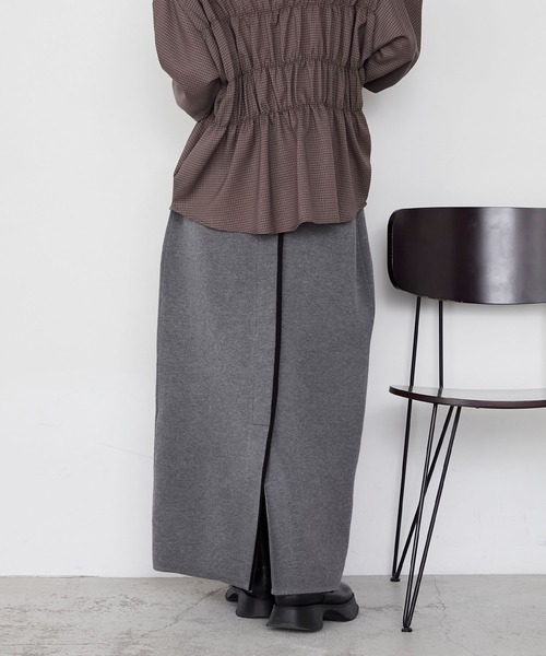 forksy.】【セットアップ対応】スウェットライクIラインナロー