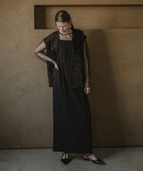 Urban vest dress（ドレス）｜et.UNiVER（エトユニベール）の