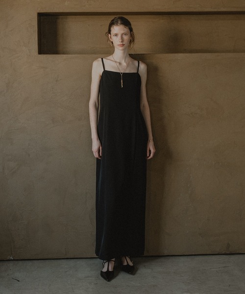 et.UNiVER（エトユニベール）の「Urban vest dress（ドレス・レディース・ブラック×ホワイト/ブラック・SMALL/MEDIUM/LARGE）」の6枚目の写真