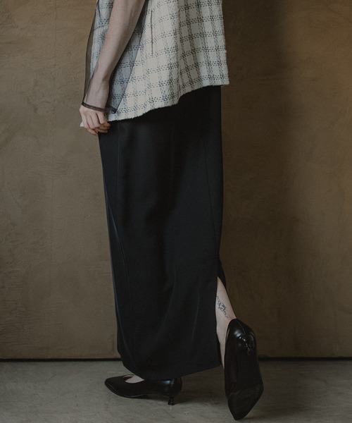 et.UNiVER（エトユニベール）の「Urban vest dress（ドレス・レディース・ブラック×ホワイト/ブラック・SMALL/MEDIUM/LARGE）」の14枚目の写真