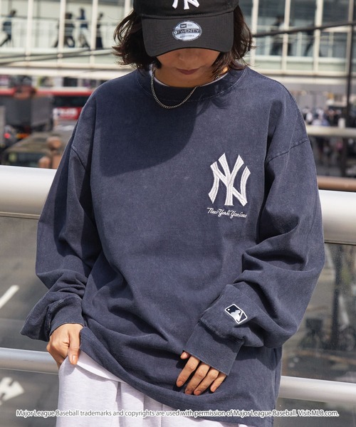 メジャーリーグベースボール 別注 ワッペン刺繍 MLB/メジャーリーグベースボール 別注 ワッペン刺繍 配色ライン