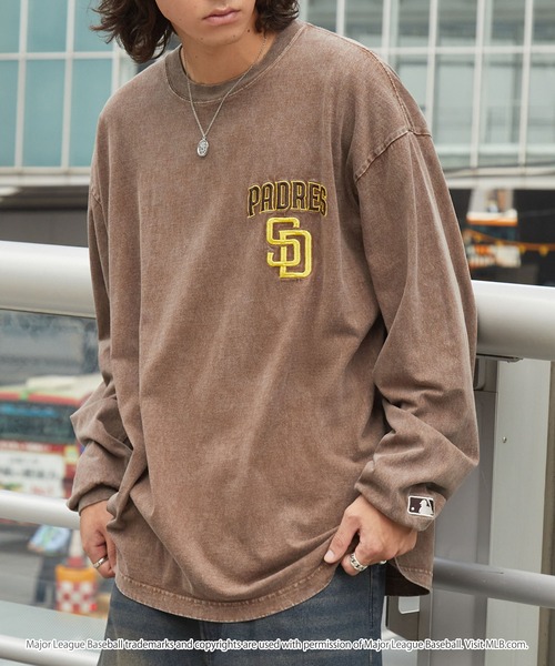 MLB/メジャーリーグベースボール 別注 ワッペン刺繍 ヴィンテージ加工