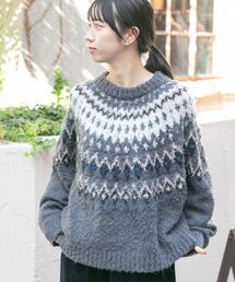 EKAL | ノルディックニットプルオーバー(ニット/セーター)