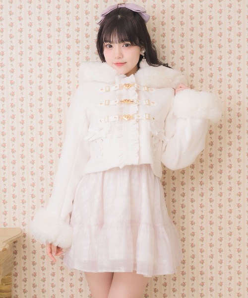 セール】【セットアップ対応】ハートバックルショートコート（その他