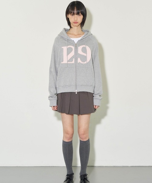 セール】◇ILLIGO◇ロゴ パッチ ジップアップ パーカー LOGO PATCH