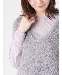 Te chichi TERRASSE | 長袖シアートップス《2025autumn catalog item》(Tシャツ/カットソー)