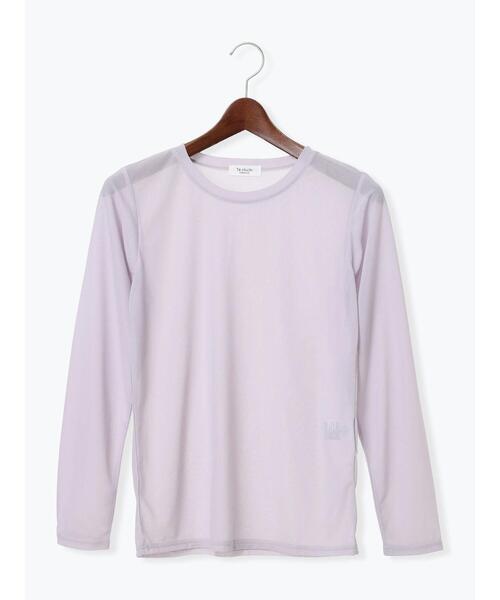 Te chichi TERRASSE（テチチテラス）の「長袖シアートップス《2025autumn catalog item》（Tシャツ/カットソー・レディース・オフホワイト/グレー/ブラック・F）」の15枚目の写真