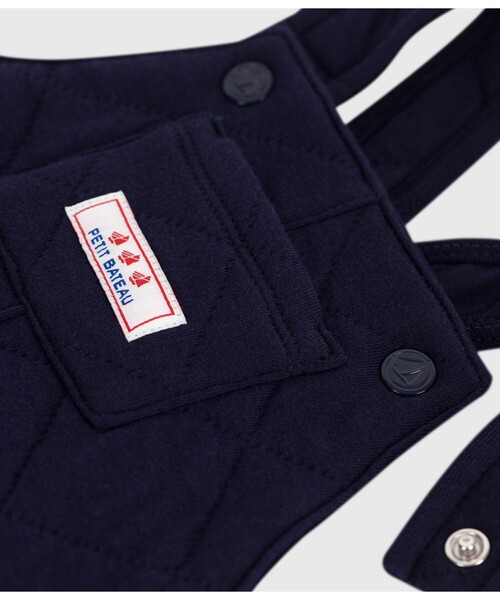 PETIT BATEAU（プチバトー）の「サロペット（サロペット/オーバーオール・キッズ・ブルー・12MONTH/18MONTH/24MONTH/36MONTH）」の6枚目の写真