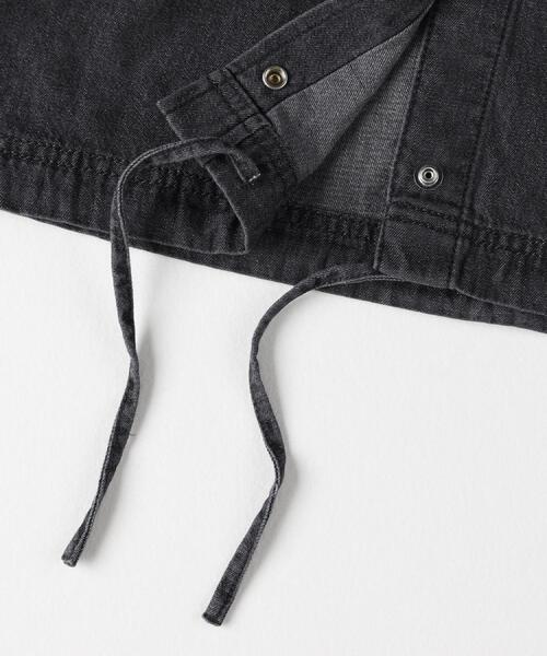 BACK NUMBER(バックナンバー)の「BACK NUMBER(バックナンバー)【レディース】デニムフードシャツ(シャツ/ブラウス・レディース・ブラック/グレー・M/L)」の17枚目の写真