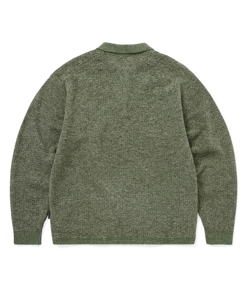 thisisneverthat(ディスイズネバーザット)の「Velvet Knit Polo(ニット/セーター・メンズ・グリーン/ピンク系その他/ブラウン/チャコール・M/L/XL/S)」の10枚目の写真