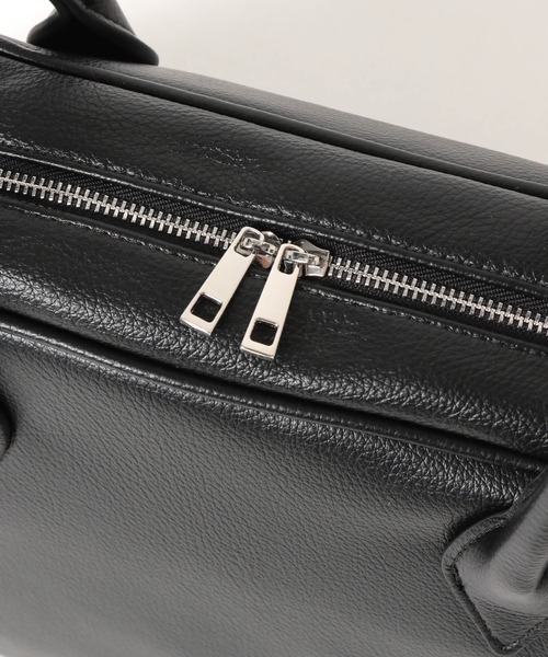 mysty woman（ミスティウーマン）の「シグネチャーボストンBAG 601608（トートバッグ・レディース・ブラック/ダークブラウン・FREE）」の12枚目の写真