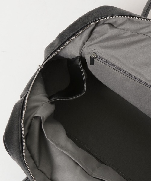 mysty woman（ミスティウーマン）の「シグネチャーボストンBAG 601608（トートバッグ・レディース・ブラック/ダークブラウン・FREE）」の9枚目の写真