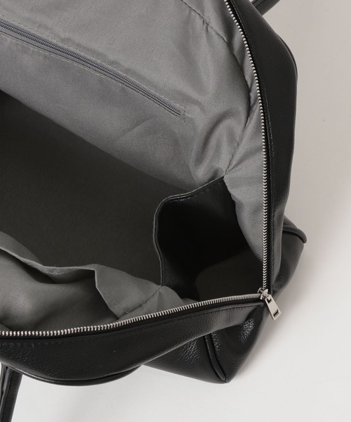 mysty woman（ミスティウーマン）の「シグネチャーボストンBAG 601608（トートバッグ・レディース・ブラック/ダークブラウン・FREE）」の8枚目の写真