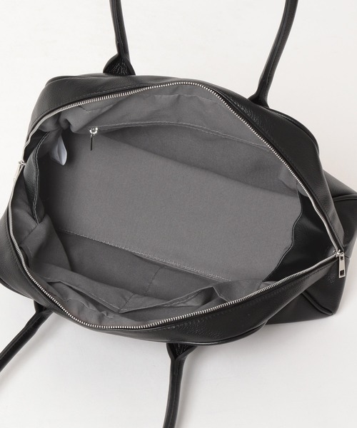 mysty woman（ミスティウーマン）の「シグネチャーボストンBAG 601608（トートバッグ・レディース・ブラック/ダークブラウン・FREE）」の7枚目の写真