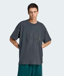 adidas Originals & オールブラックス ルーズ グラフィック 半袖Tシャツ / アディダスオリジナルス