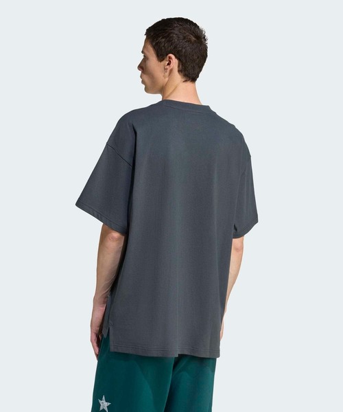 adidas(アディダス)の「adidas Originals & オールブラックス ルーズ グラフィック 半袖Tシャツ / アディダスオリジナルス(Tシャツ/カットソー・メンズ・グレー・XX-LARGE/3XL/LARGE/MEDIUM/SMALL/X-LARGE/X-SMALL)」の2枚目の写真