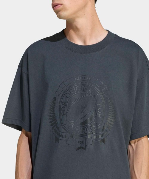 セール】adidas Originals & オールブラックス ルーズ グラフィック