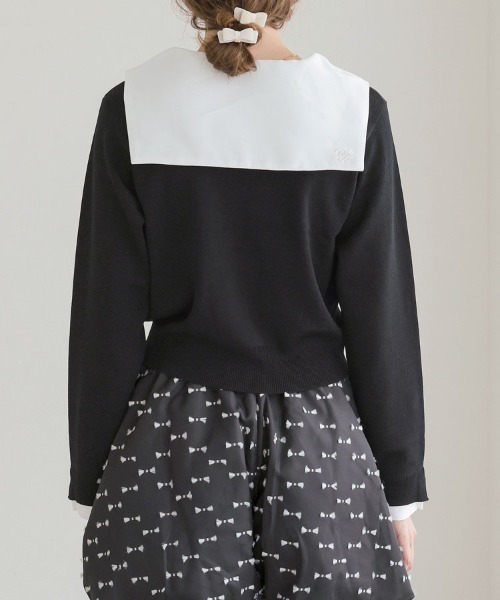 セーラーカラーニット（ニット/セーター）｜DONOBAN（ドノバン）の