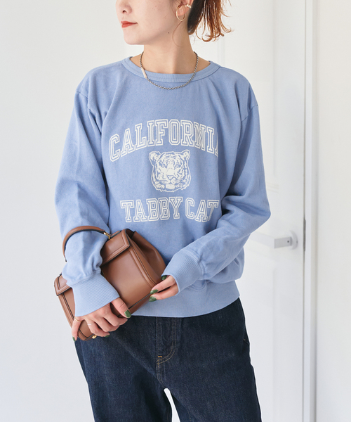 セール】Mixta/ミクスタ クルーネック スウェット セットイン