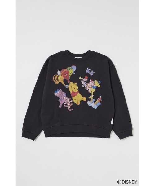 Disney SERIES CREATED by MUS（ディズニーシリーズクリエイテッドバイエムユーエス）の「MD OT DREAMER STORY プルオーバー / POOH（スウェット・レディース・オレンジ/ブラック/オフホワイト・FREE）」の19枚目の写真