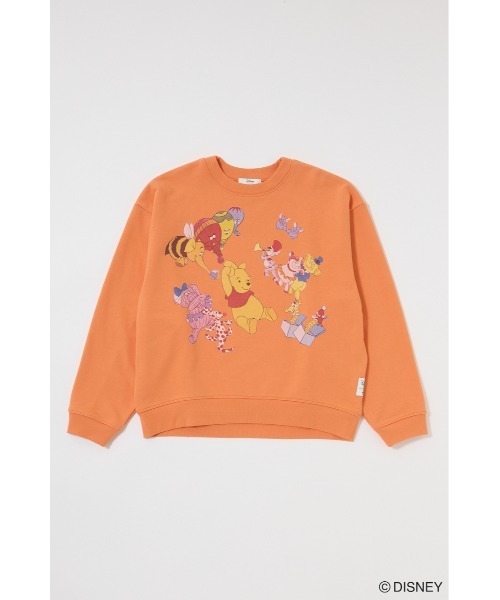 Disney SERIES CREATED by MUS（ディズニーシリーズクリエイテッドバイエムユーエス）の「MD OT DREAMER STORY プルオーバー / POOH（スウェット・レディース・オレンジ/ブラック/オフホワイト・FREE）」の21枚目の写真