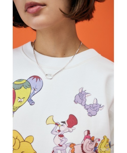 Disney SERIES CREATED by MUS（ディズニーシリーズクリエイテッドバイエムユーエス）の「MD OT DREAMER STORY プルオーバー / POOH（スウェット・レディース・オレンジ/ブラック/オフホワイト・FREE）」の14枚目の写真