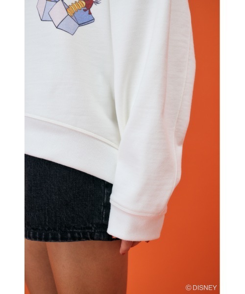 Disney SERIES CREATED by MUS（ディズニーシリーズクリエイテッドバイエムユーエス）の「MD OT DREAMER STORY プルオーバー / POOH（スウェット・レディース・オレンジ/ブラック/オフホワイト・FREE）」の15枚目の写真