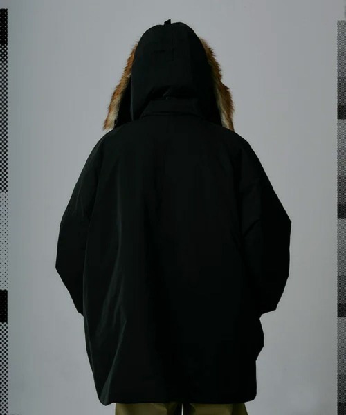FACETASM】N-2B PARKA / ブラック [JOO-CO-M01]（ダウンジャケット