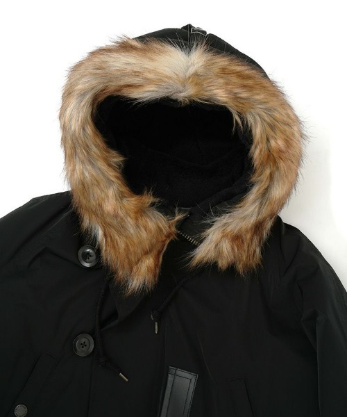 FACETASM】N-2B PARKA / ブラック [JOO-CO-M01]（ダウンジャケット