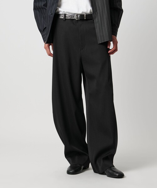 【HBEAUTY&YOUTH】 ダブルクロス カーブパンツ H＞TW ダブルクロス カーブパンツ（その他パンツ）｜H BEAUTY&YOUTH