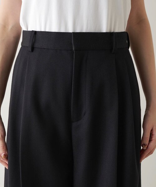 Whim Gazette（ウィムガゼット）の「ワイドタックパンツ（その他パンツ・レディース・ブラック/グレイッシュベージュ・38/36）」の21枚目の写真