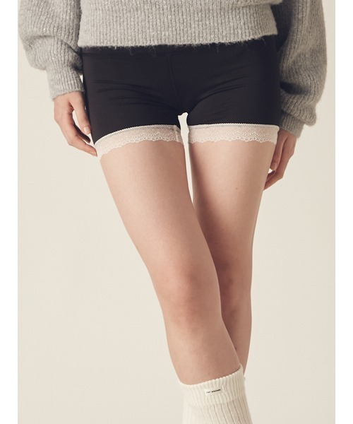 LILY BROWN Lingerie】メルティヒートショートパンツ（吸湿発熱機能付