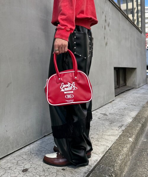 SOUNDSGOOOOD（サウンズグッド）の「【SOUNDS GOOOOD】フリンジレザーパンツ（その他パンツ・メンズ・ブラック・ONE SIZE）」の4枚目の写真