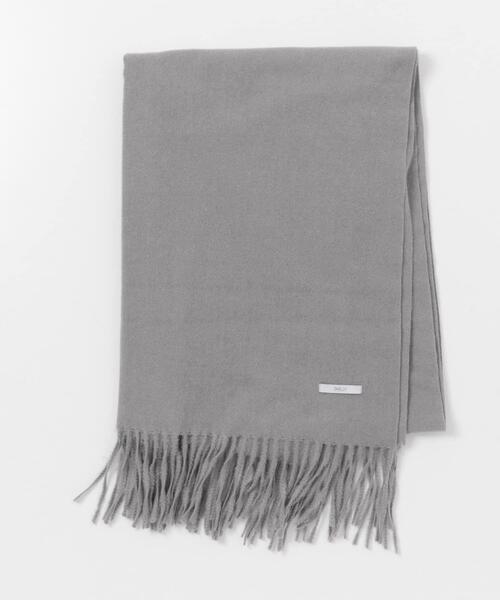 SMELLY（スメリー）の「ムジシンプルマフラー（マフラー・レディース・ブルー/グレー/ブラック/イエロー/モカ・-）」の12枚目の写真