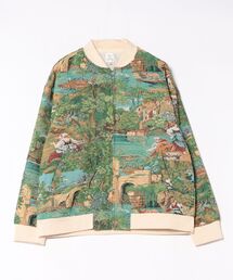 Revo. | 【Revo./レヴォ】ゴブラン総柄織り ジップアップブルゾン(ブルゾン)