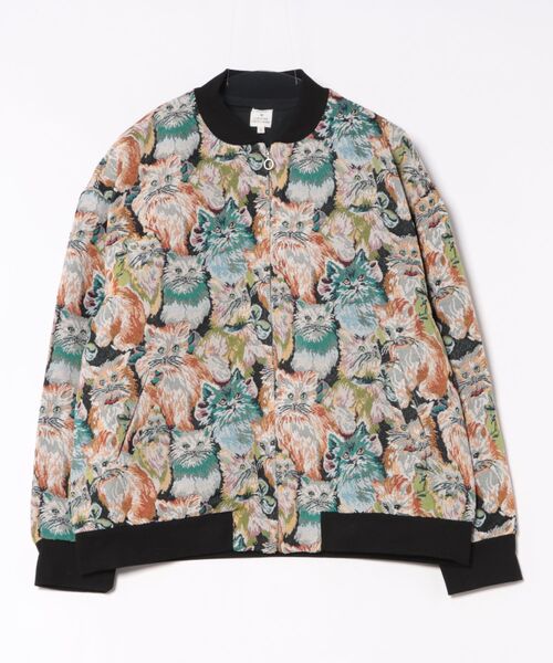 Revo.(レボ)の「【Revo./レヴォ】ゴブラン総柄織り ジップアップブルゾン(ブルゾン・メンズ・A/B/E/D/C・M/L)」の5枚目の写真