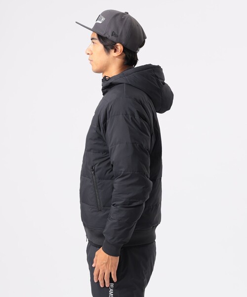 BEAMS GOLF（ビームスゴルフ）の「▲〈MEN〉ORANGE LABEL / レオフィール（Ｒ）裏フリース 中綿ブルゾン（ブルゾン・メンズ・ブラック/ホワイト・MEDIUM/LARGE/X-LARGE/SMALL）」の7枚目の写真