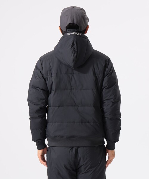 BEAMS GOLF（ビームスゴルフ）の「▲〈MEN〉ORANGE LABEL / レオフィール（Ｒ）裏フリース 中綿ブルゾン（ブルゾン・メンズ・ブラック/ホワイト・MEDIUM/LARGE/X-LARGE/SMALL）」の8枚目の写真