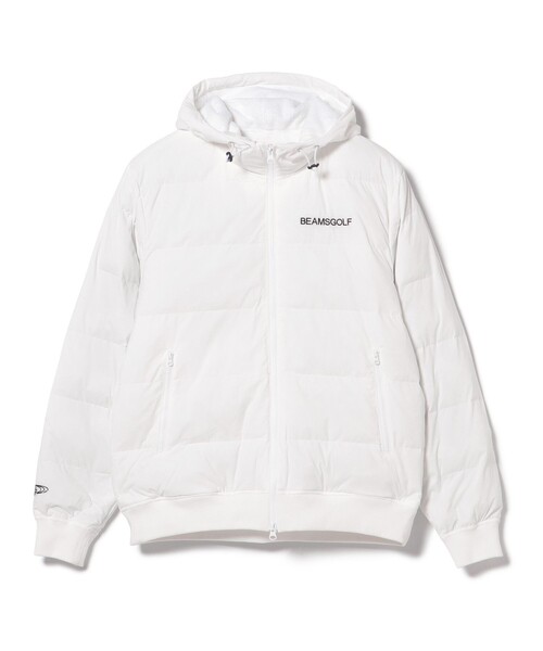 BEAMS GOLF（ビームスゴルフ）の「▲〈MEN〉ORANGE LABEL / レオフィール（Ｒ）裏フリース 中綿ブルゾン（ブルゾン・メンズ・ブラック/ホワイト・MEDIUM/LARGE/X-LARGE/SMALL）」の10枚目の写真