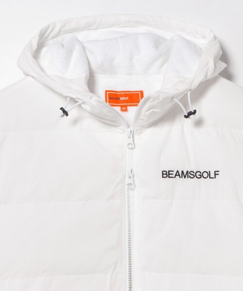 BEAMS GOLF（ビームスゴルフ）の「▲〈MEN〉ORANGE LABEL / レオフィール（Ｒ）裏フリース 中綿ブルゾン（ブルゾン・メンズ・ブラック/ホワイト・MEDIUM/LARGE/X-LARGE/SMALL）」の11枚目の写真